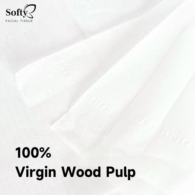 【10packs】Softy Tough Tissues Paper Comfort Thick Tebal 3 Lapisan 120 Helai 137*175mm Tisu Pocket Tisu Kereta
